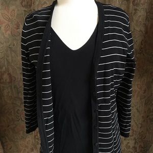 2 piece black sweater set